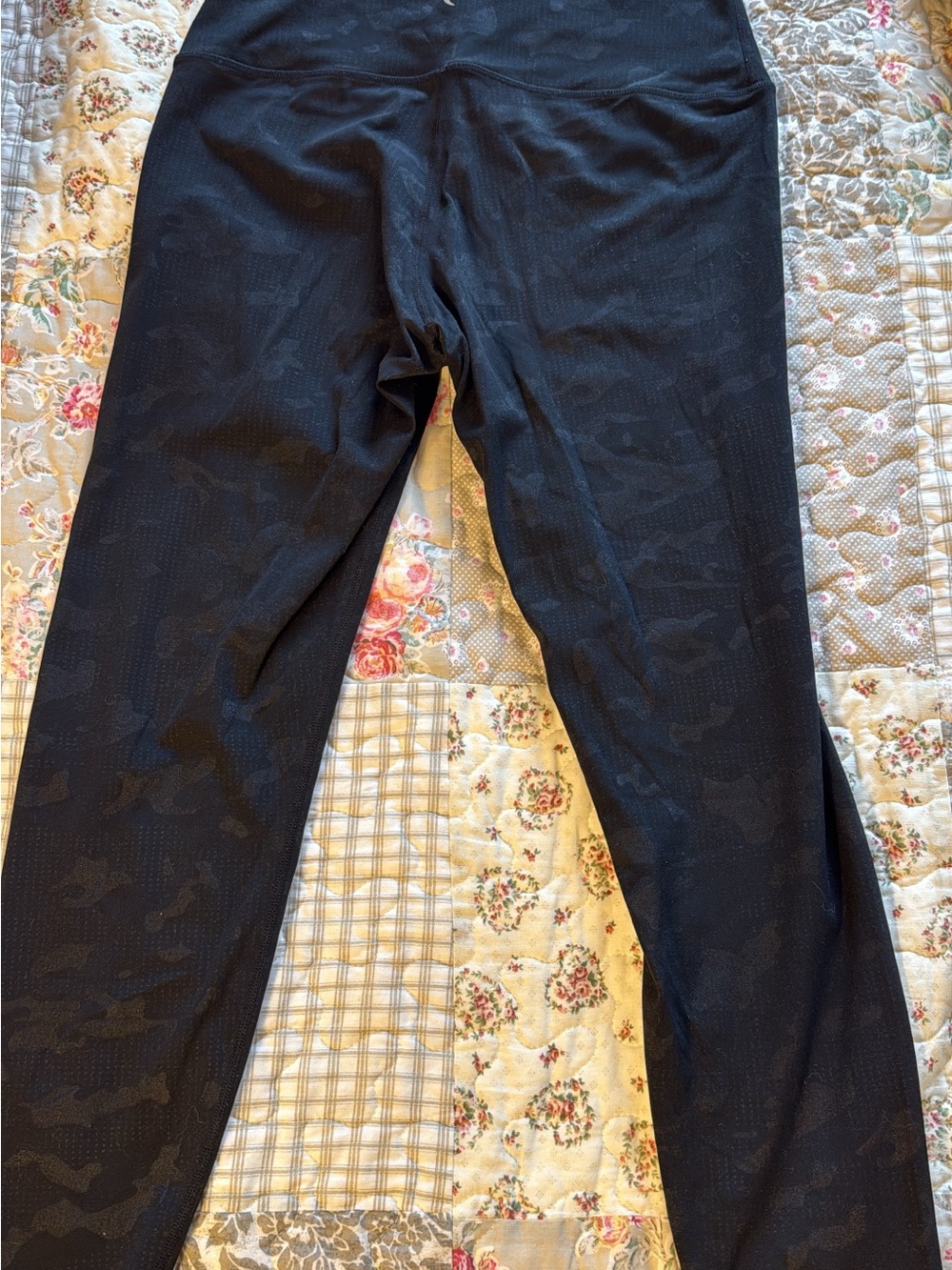 Zyia active Black battleship luxe legging  6/8